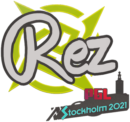 Sticker | REZ | Sztokholm 2021