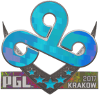 Sticker | Cloud9 (Holo) | Krakow 2017 Sticker | Cloud9 (Holo) | Krakow 2017 image