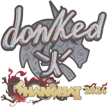 Sticker | donk (Holo) | Şanghay 2024