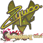 Sticker | ZywOo (Glitter) | Shanghai 2024