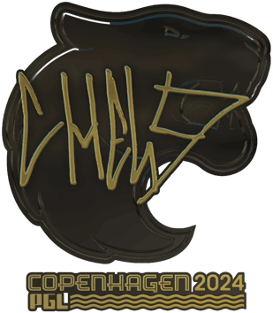 Sticker | chelo (złota) | Kopenhaga 2024