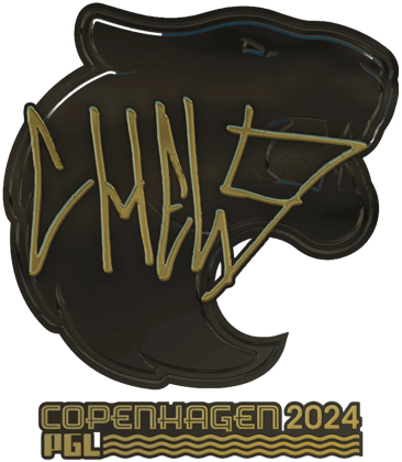 Sticker | chelo (Altın) | Kopenhag 2024