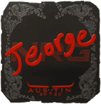Sticker | jeorge (Foil) | Austin 2025