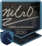Sticker | nitr0 (Foil) | Cluj-Napoca 2015