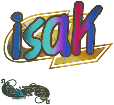Sticker | isak (โฮโล) | Paris 2023
