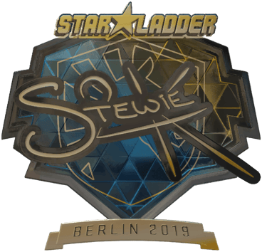 Sticker | Stewie2K (kulta) | Berliini 2019