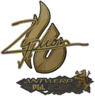 Sticker | Zyphon (Gold) | Antwerp 2022 image