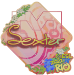 Sticker | dexter (Holo) | Rio 2022