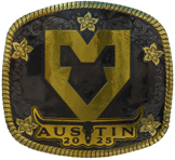 Sticker | MOUZ (Gold) | Austin 2025