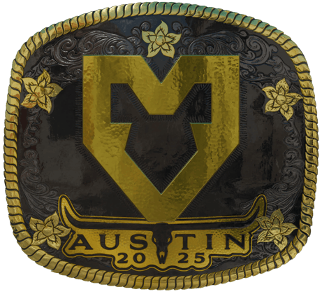 Sticker | MOUZ (Vàng) | Austin 2025