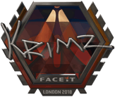 Sticker | KRIMZ (Foil) | London 2018 image