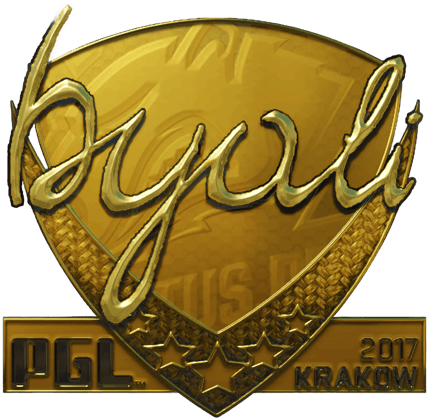 Sticker | byali (Altın) | Krakov 2017