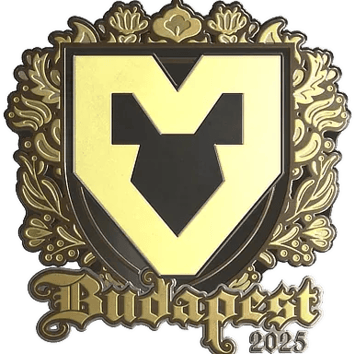 Autocolante | MOUZ (Gold) | Budapeste 2025