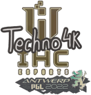 Sticker | Techno4K | Antwerp 2022 image