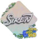 Sticker | S1ren | Rio 2022 image