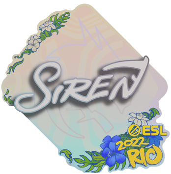 Sticker | S1ren | Rio 2022