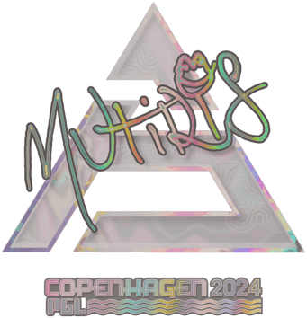 Sticker | MUTiRiS（全息）| 2024年哥本哈根锦标赛