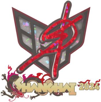 Sticker | degster (scintillant) | Shanghai 2024