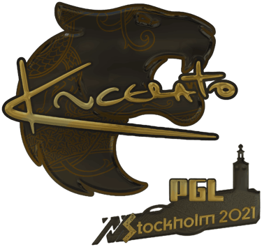 Sticker | KSCERATO (Gold) | Stockholm 2021