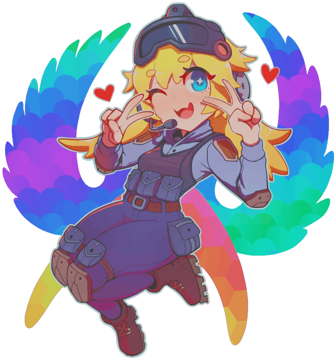 Preview image 1 of Sticker | Kawaii CT (Holo)