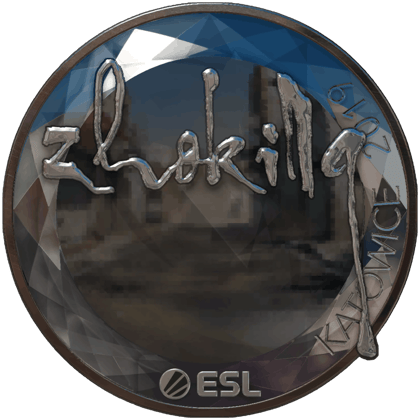 Sticker | zhokiNg (reflectante) | Katowice 2019