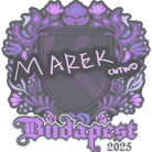 Sticker | Marek | Budapest 2025 image