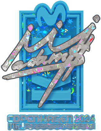 Sticker | adamS (Glitter) | Copenhagen 2024