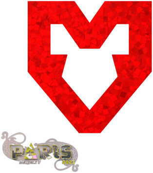 Sticker | MOUZ (purpurina) | París 2023