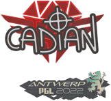 Sticker | cadiaN | Antwerp 2022