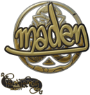 Sticker | maden (Gold) | Paris 2023 image