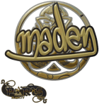 Sticker | maden (Gold) | Paris 2023