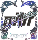 Sticker | saffee (Holo) | Austin 2025 image