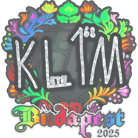 Sticker | kl1m (Holo) | Budapest 2025 Sticker | kl1m (Holo) | Budapest 2025 image