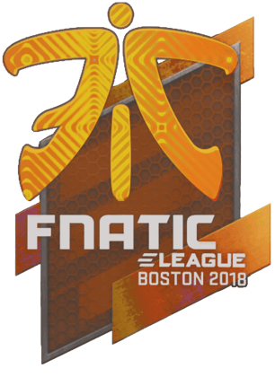 Sticker | Fnatic (holográfica) | Boston 2018