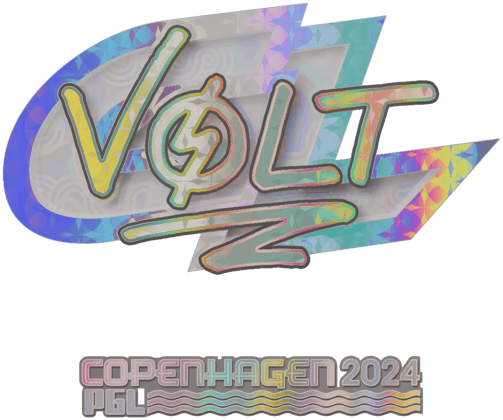 Sticker | volt (Holo) | Copenhagen 2024