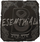 Sticker | esenthial (Foil) | Austin 2025 Sticker | esenthial (Foil) | Austin 2025 image
