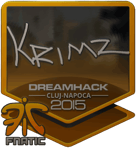 Sticker | KRIMZ (Foil) | Cluj-Napoca 2015