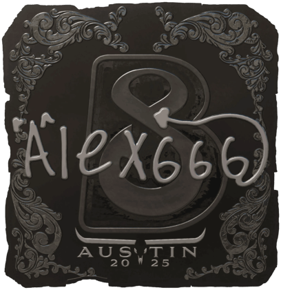 Sticker | alex666 (premium) | Austin 2025