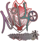 Sticker | NiKo (Holo) | Antwerp 2022 image