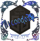 Sticker | nicoodoz (Holo) | Austin 2025 Sticker | nicoodoz (Holo) | Austin 2025 image