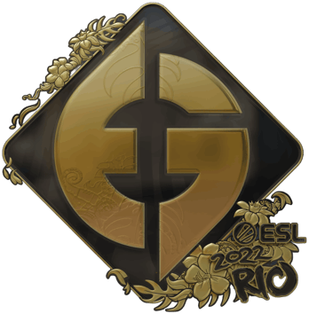 Sticker | Evil Geniuses (ゴールド) | Rio 2022