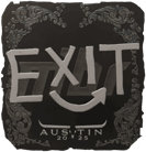 Sticker | exit (Foil) | Austin 2025 image