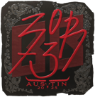 Sticker | zorte (Foil) | Austin 2025 image