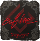 Sticker | efire (Foil) | Austin 2025 Sticker | efire (Foil) | Austin 2025 image