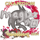Sticker | magixx (Champion) | Shanghai 2024 image