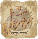 Sticker | Jee | Austin 2025 Sticker | Jee | Austin 2025 image