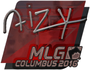 Sticker | aizy (Foil) | MLG Columbus 2016 image