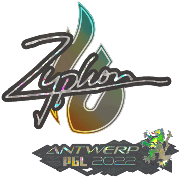 Sticker | Zyphon (Glitter) | Antwerp 2022