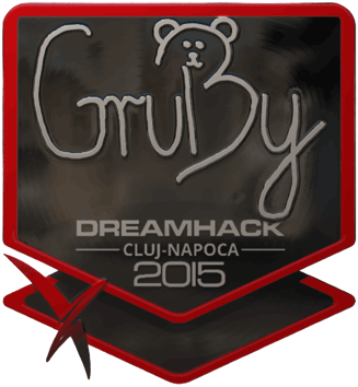 Sticker | GruBy (kiilto) | Cluj-Napoca 2015