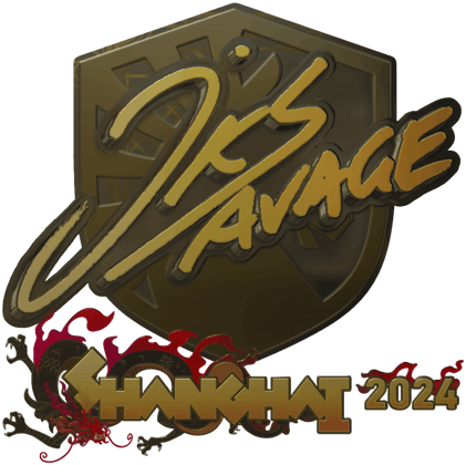 Sticker | jks (kulta) | Shanghai 2024